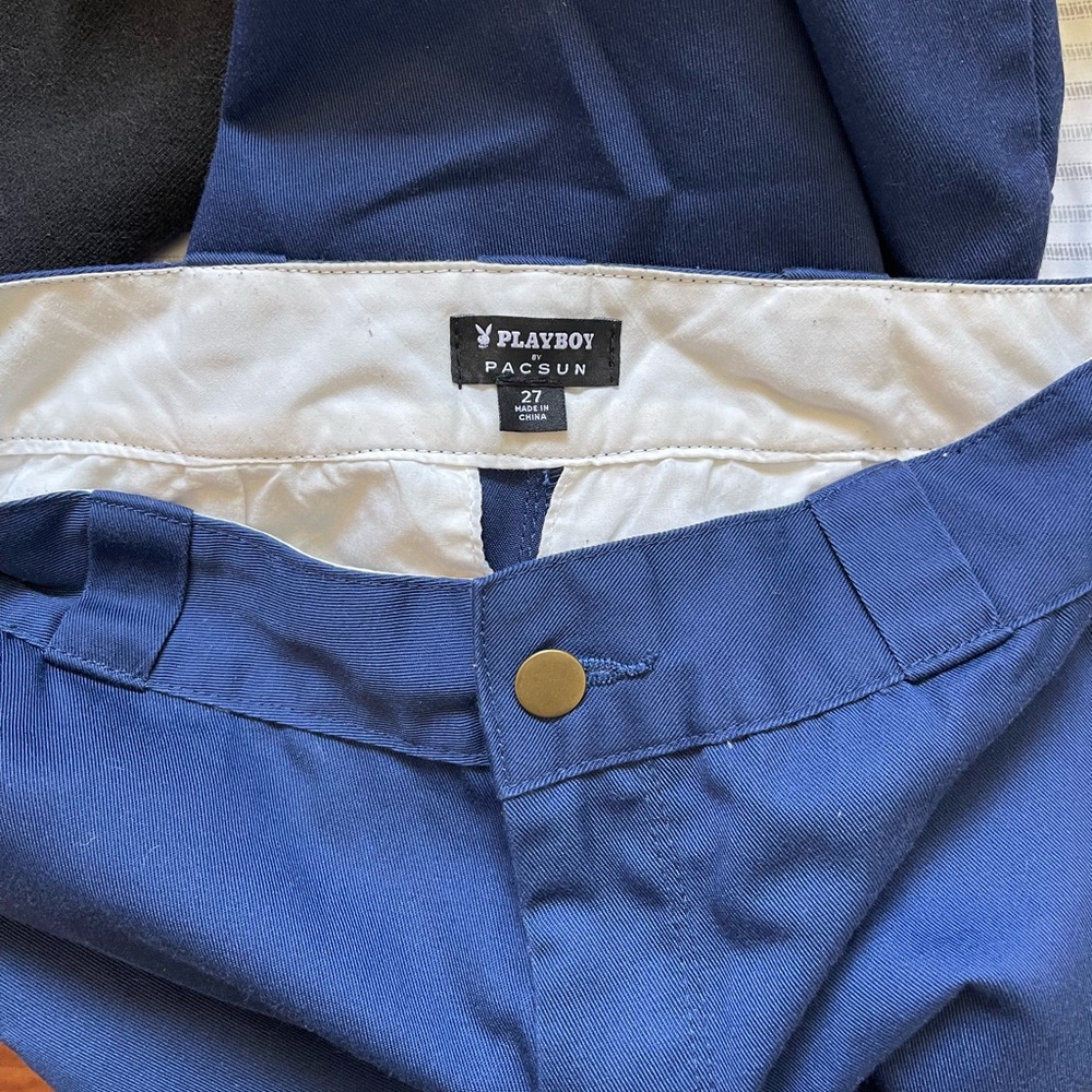 Navy blue cargos